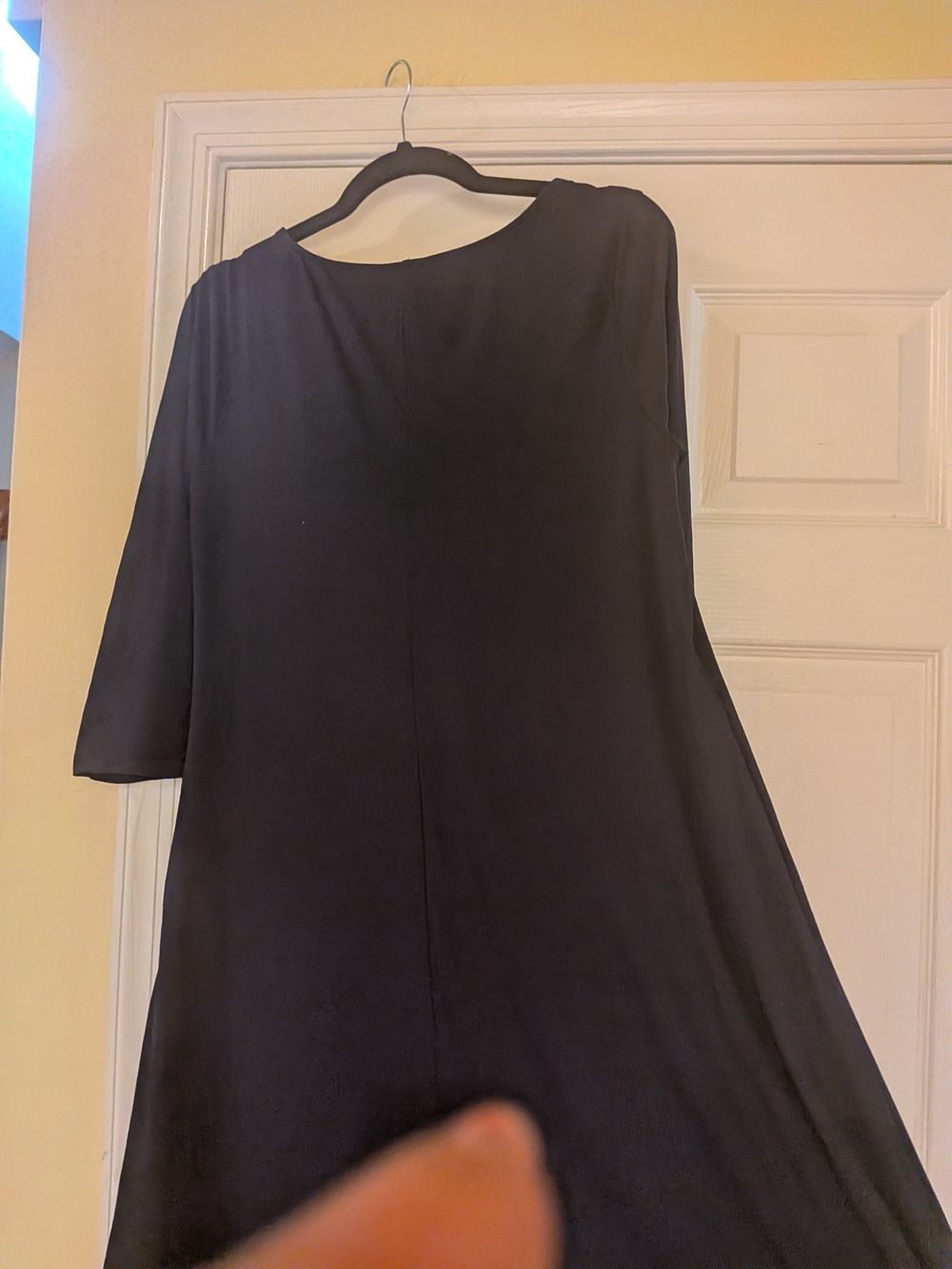 Women's T-shirt Dress with Pumpkin Graphic - Picture 2 of 9